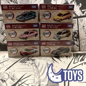 Tomy Tomica Kimetsu No Yaiba  Demon Slayer Set Tanjiro Nezuko Zenitsu Inosuke